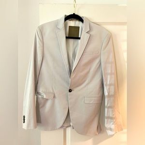 Men’s Zara Blazer - Sky off-White